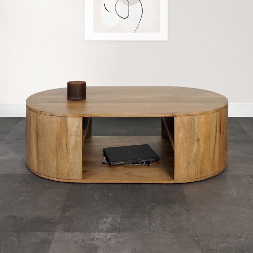 Table basse en bois massif - Timea