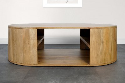 Table basse en bois massif - Timea