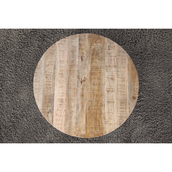 Table basse industrielle bois metal Wild West