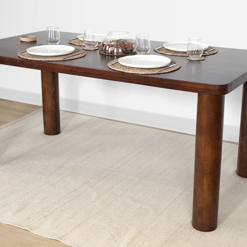 Table à manger en bois massif - Cara