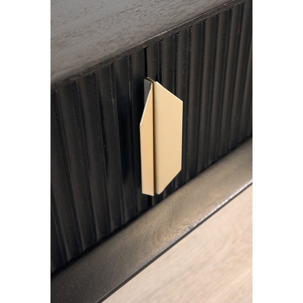 Meuble TV en bois naturel - Selena