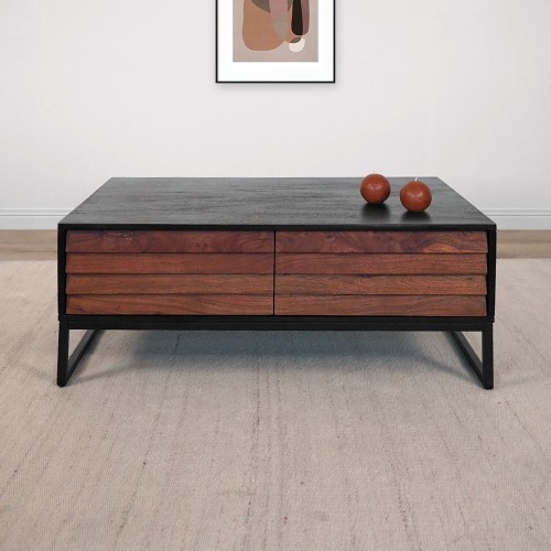 Table basse en bois naturel - Tamara