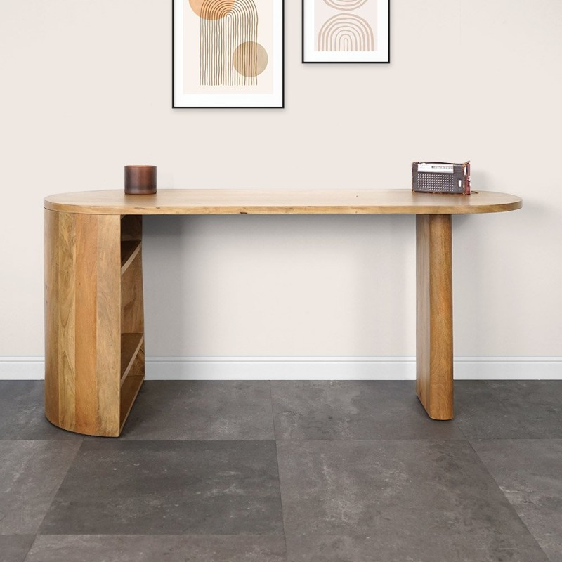 Bureau en bois massif - Timea