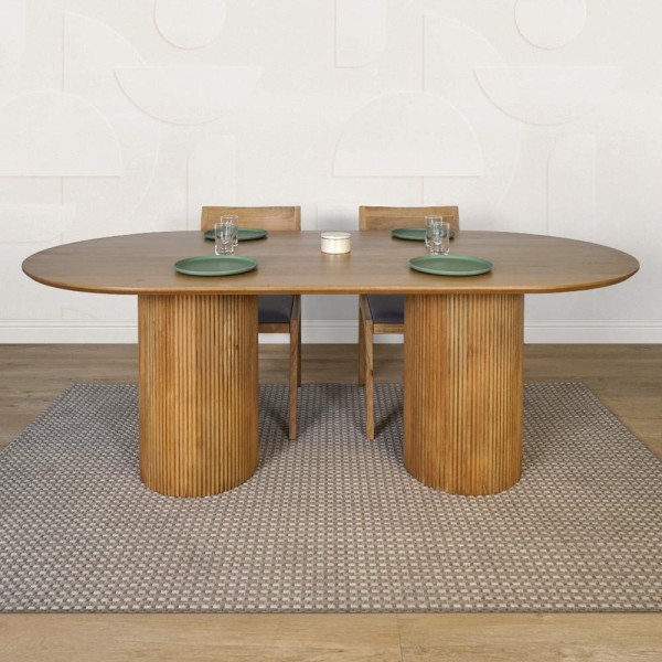 Table en bois massif - Thanais