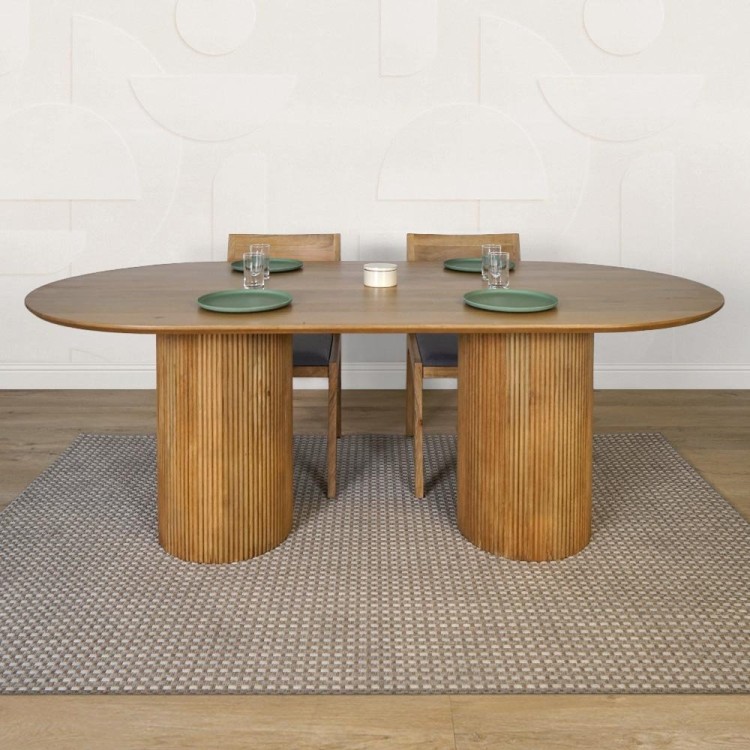 Table en bois massif - Thanais