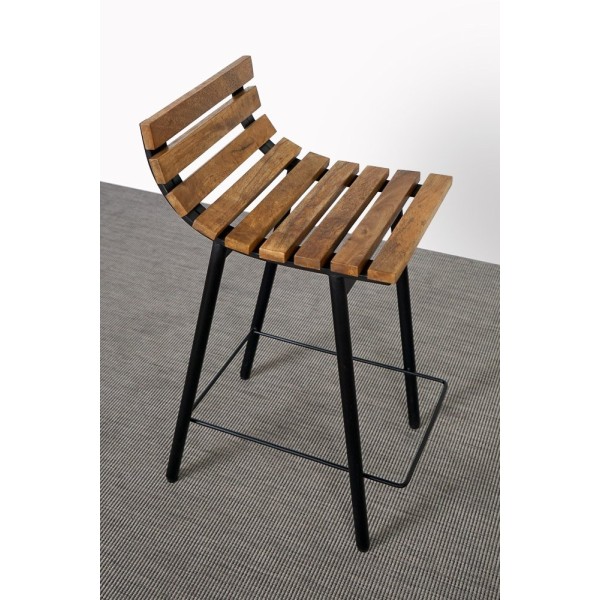 Chaise de cuisine  bois et métal - Curve