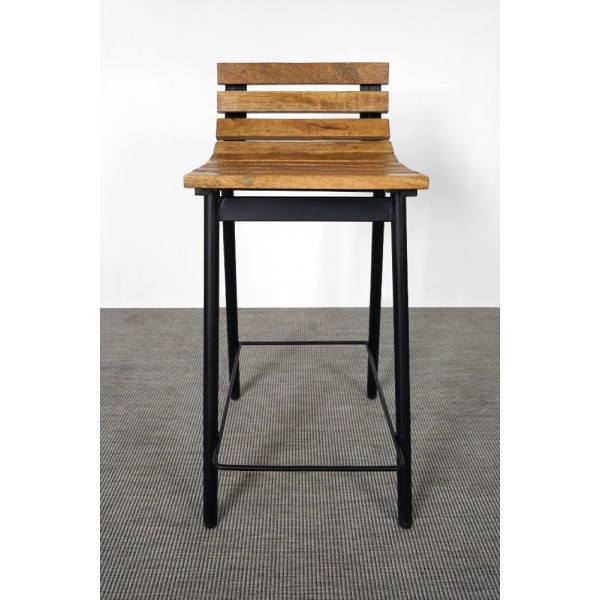 Chaise de cuisine  bois et métal - Curve