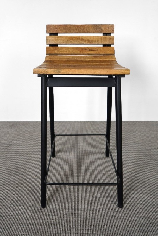 Chaise de cuisine  bois et métal - Curve