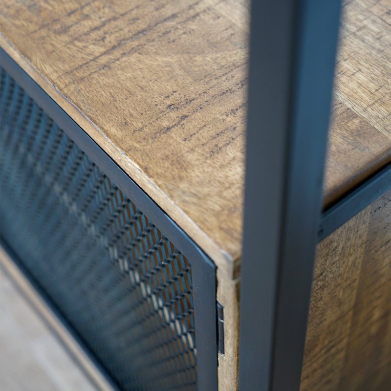 Meuble d'entrée vestiaire avec porte-manteau