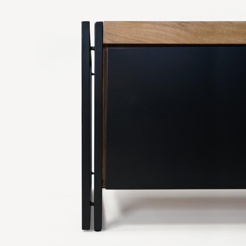 Meuble TV bois et métal - Liverpool