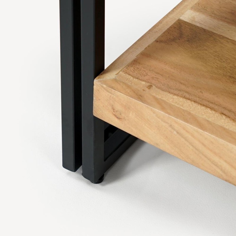 Table basse bois et métal - Liverpool