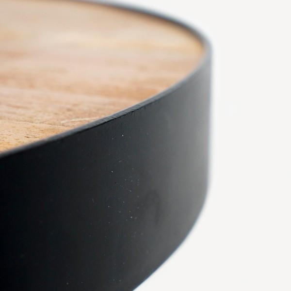 Table basse industrielle ronde - Simply