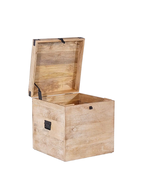 Coffre à bois