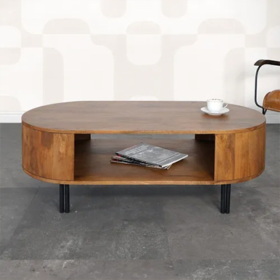 Table basse bois massif