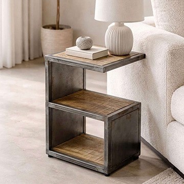 Table d'appoint industrielle