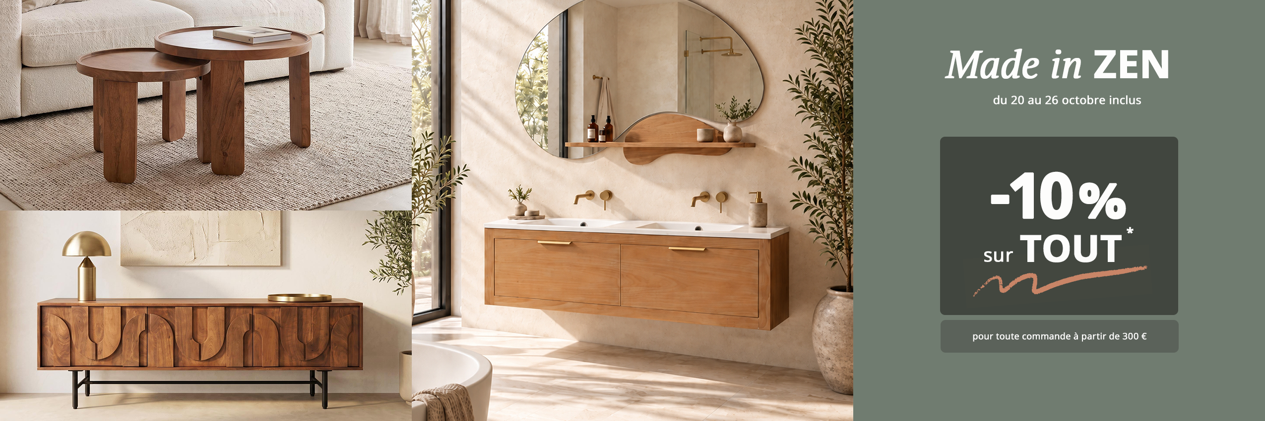 Made in ZEN - Bénéficiez de 10% de remise sur TOUT*